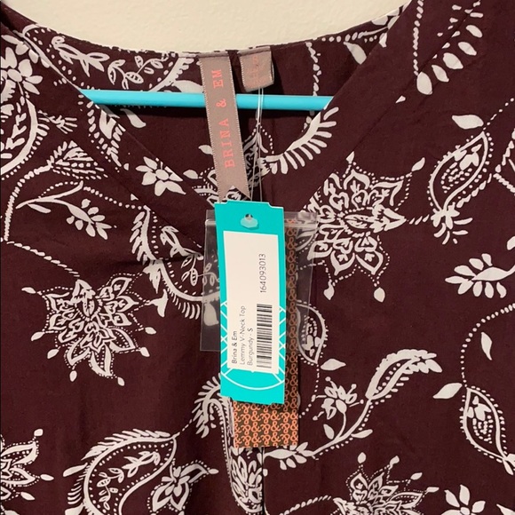 NWT Brina & Em Blouse - Picture 4 of 8